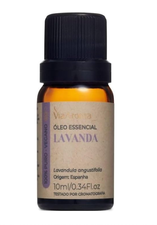 Óleo essencial de lavanda via aroma