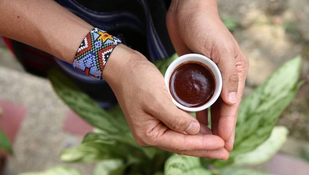 Consagração em ritual de ayahuasca